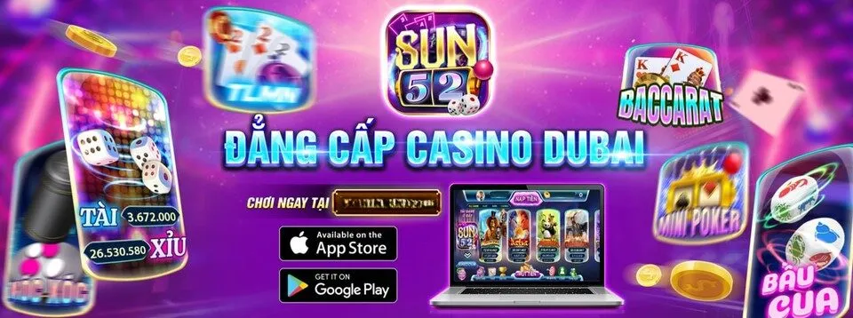 Cổng game đổi thưởng Sun52 – Cá cược Xì Tố đổi thưởng đỉnh cao mà người chơi không thể bỏ lỡ